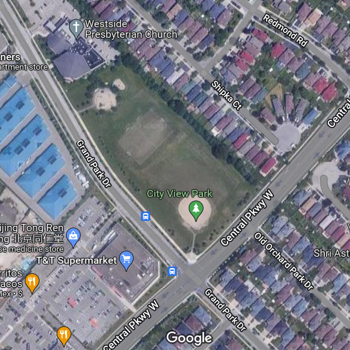 City View Park — satellite view